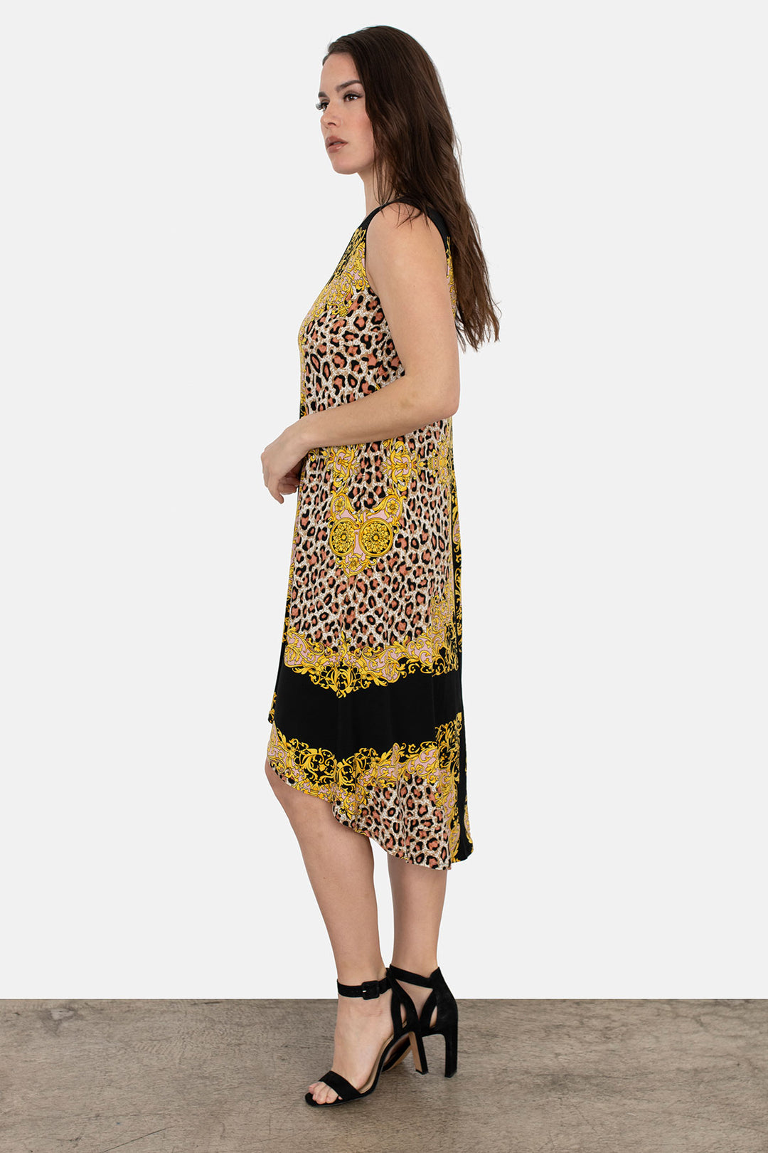 Single Layered A Line S/L Pocket Dress