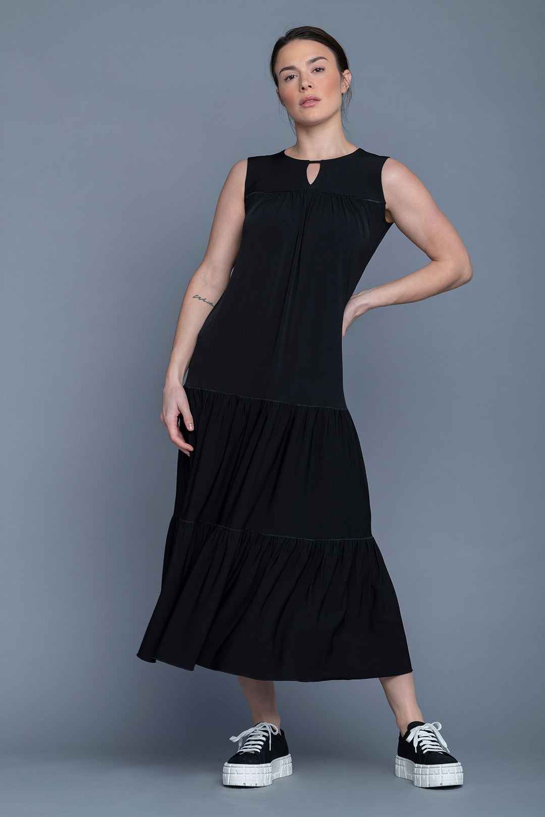 Yoke Tier Dress