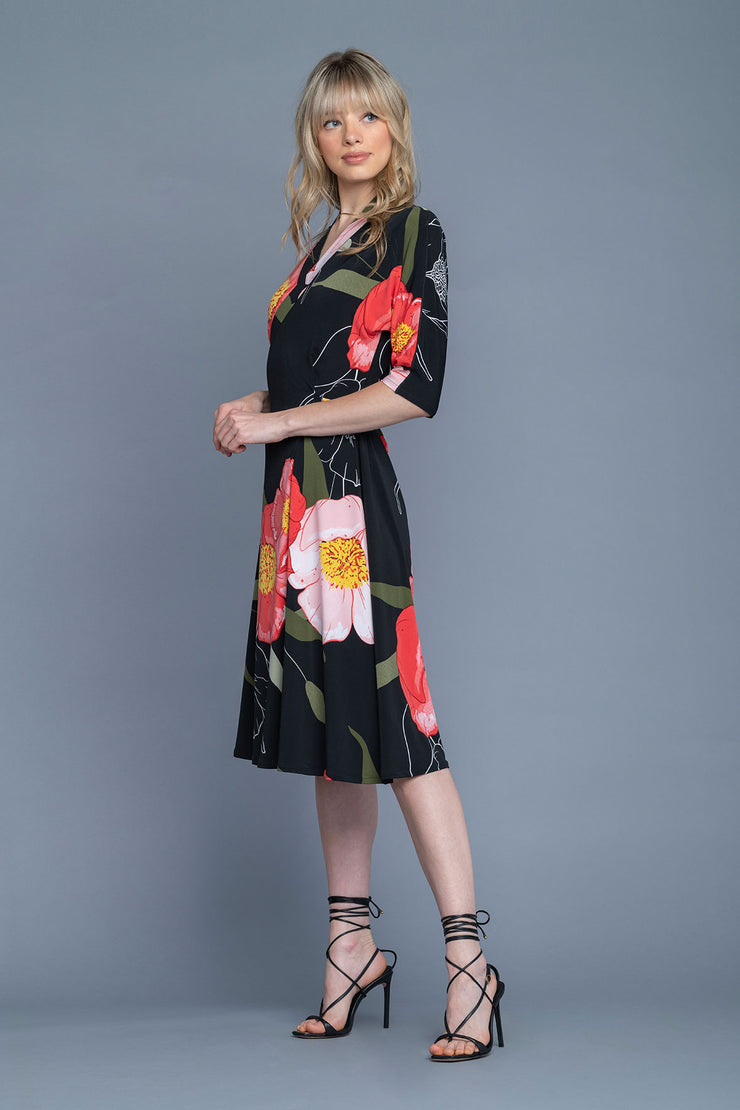 Dolman Wrap Dress