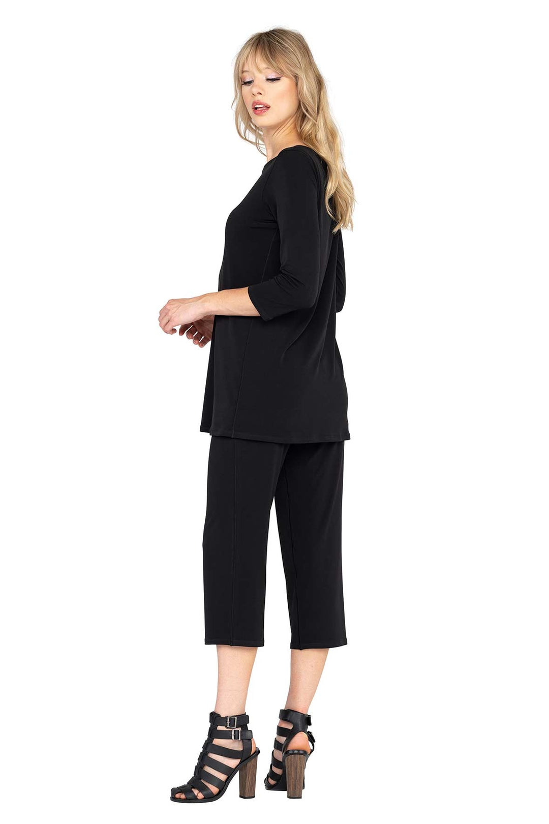 3/4 SLV Side Grommet Tunic