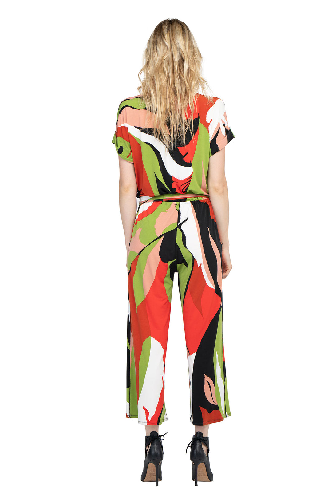 S/SL Fold Over Wide Leg Pocket Cropped Jumpsuit – EvaVarro