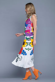 Sleeveless Twist Back Top