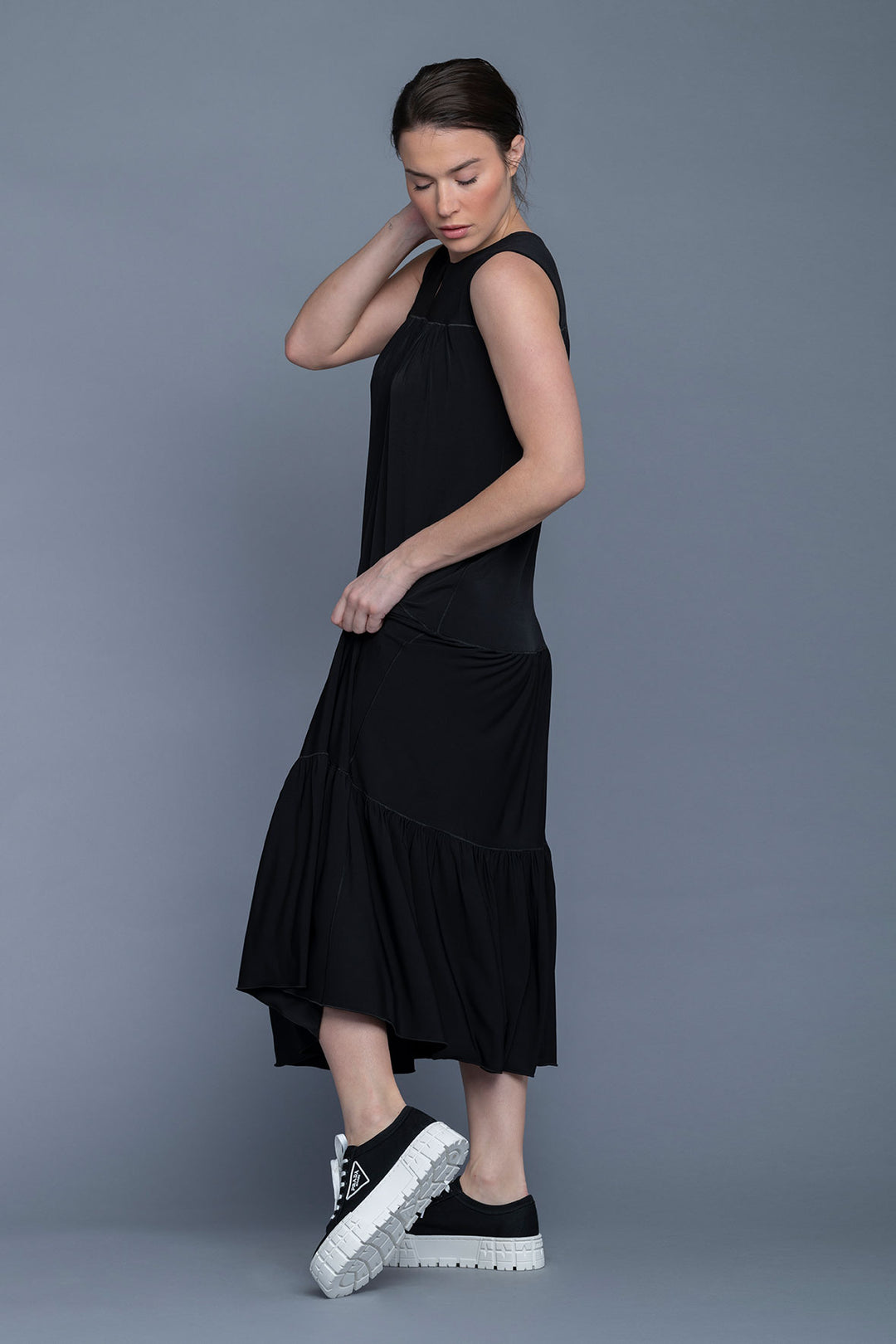 Yoke Tier Dress