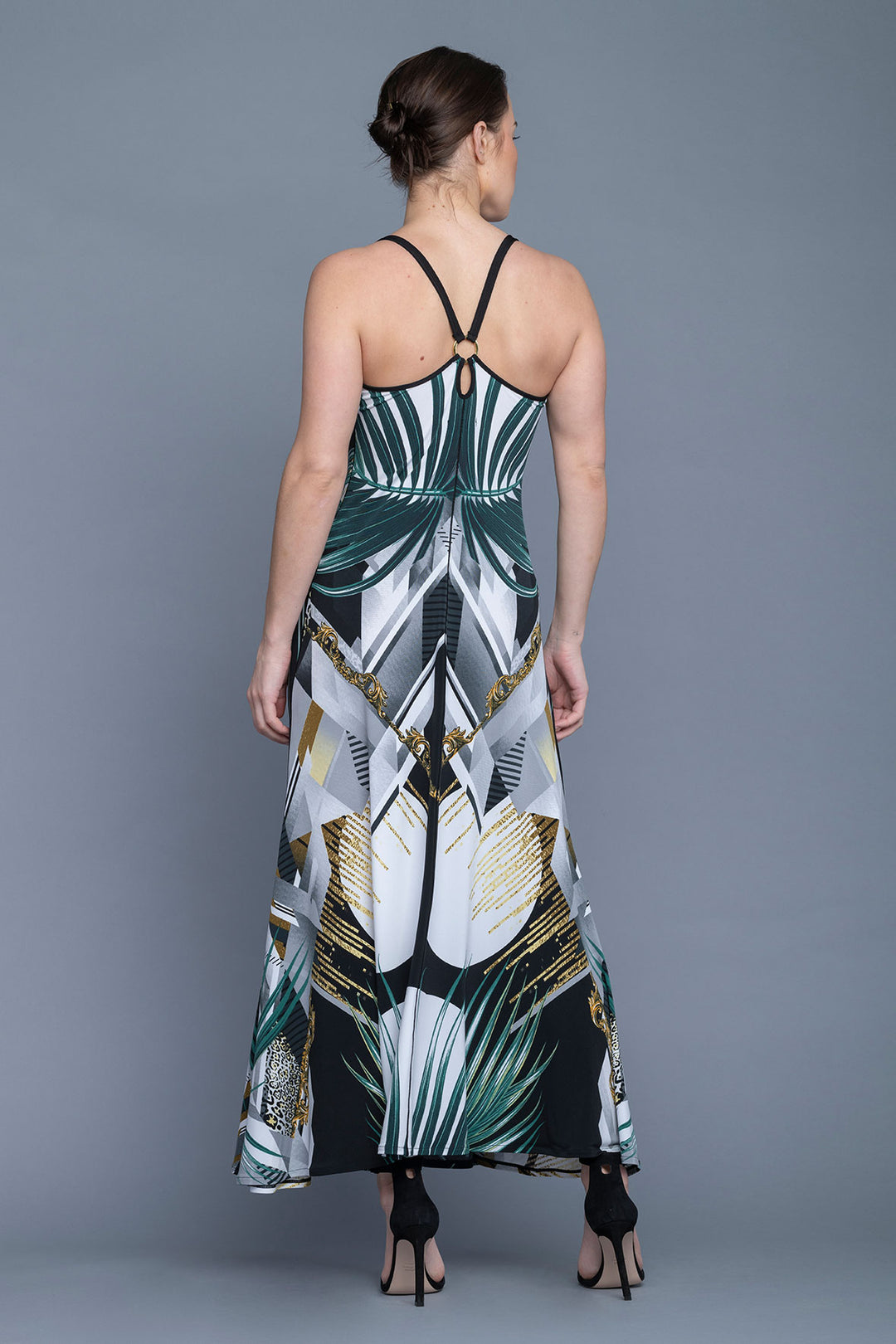 Ring Straps Long Dress