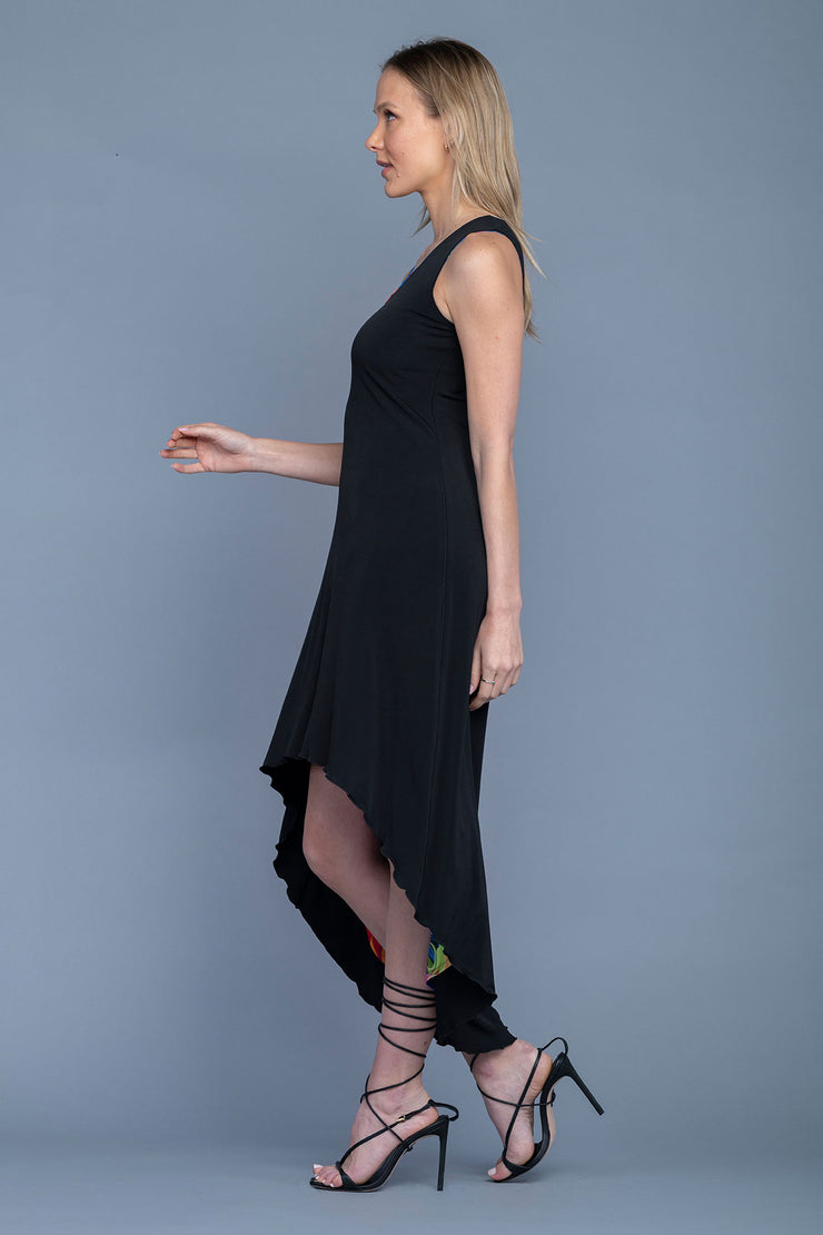Turnover Hi Low Tank Dress