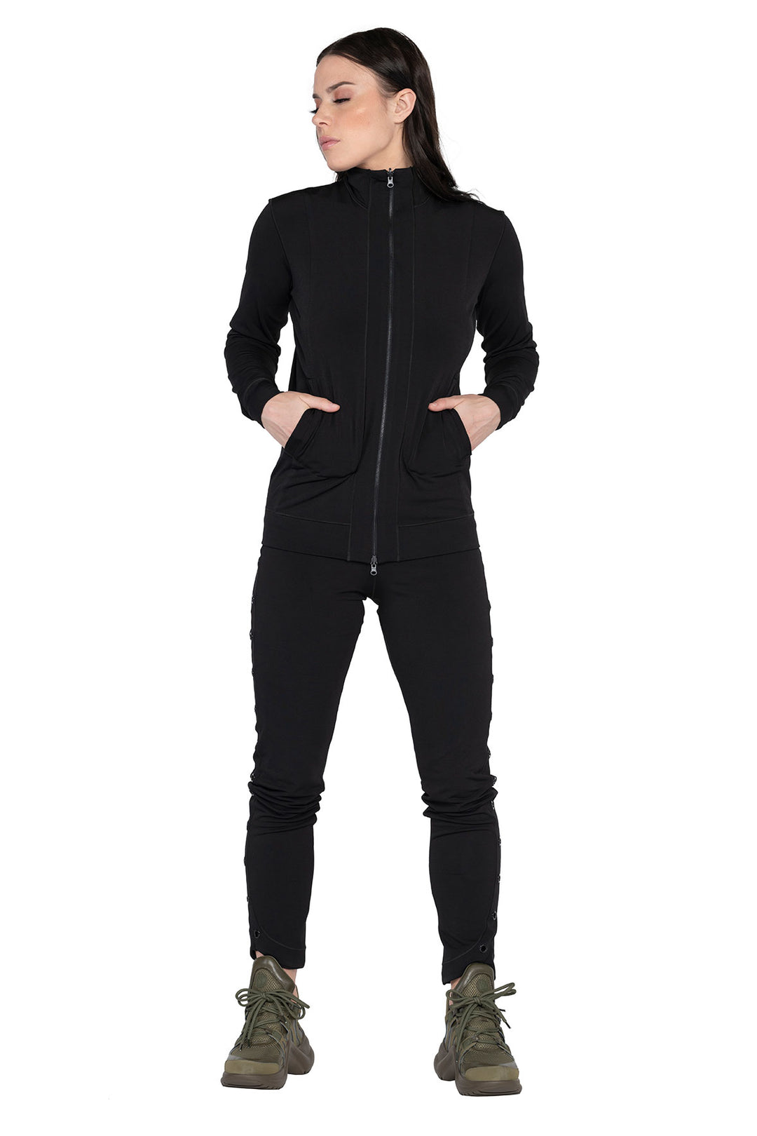 Curve Side Insert w/ Eyelets Pants