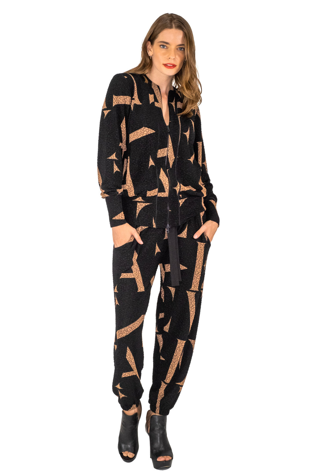 Pocket Tie Front Jogger