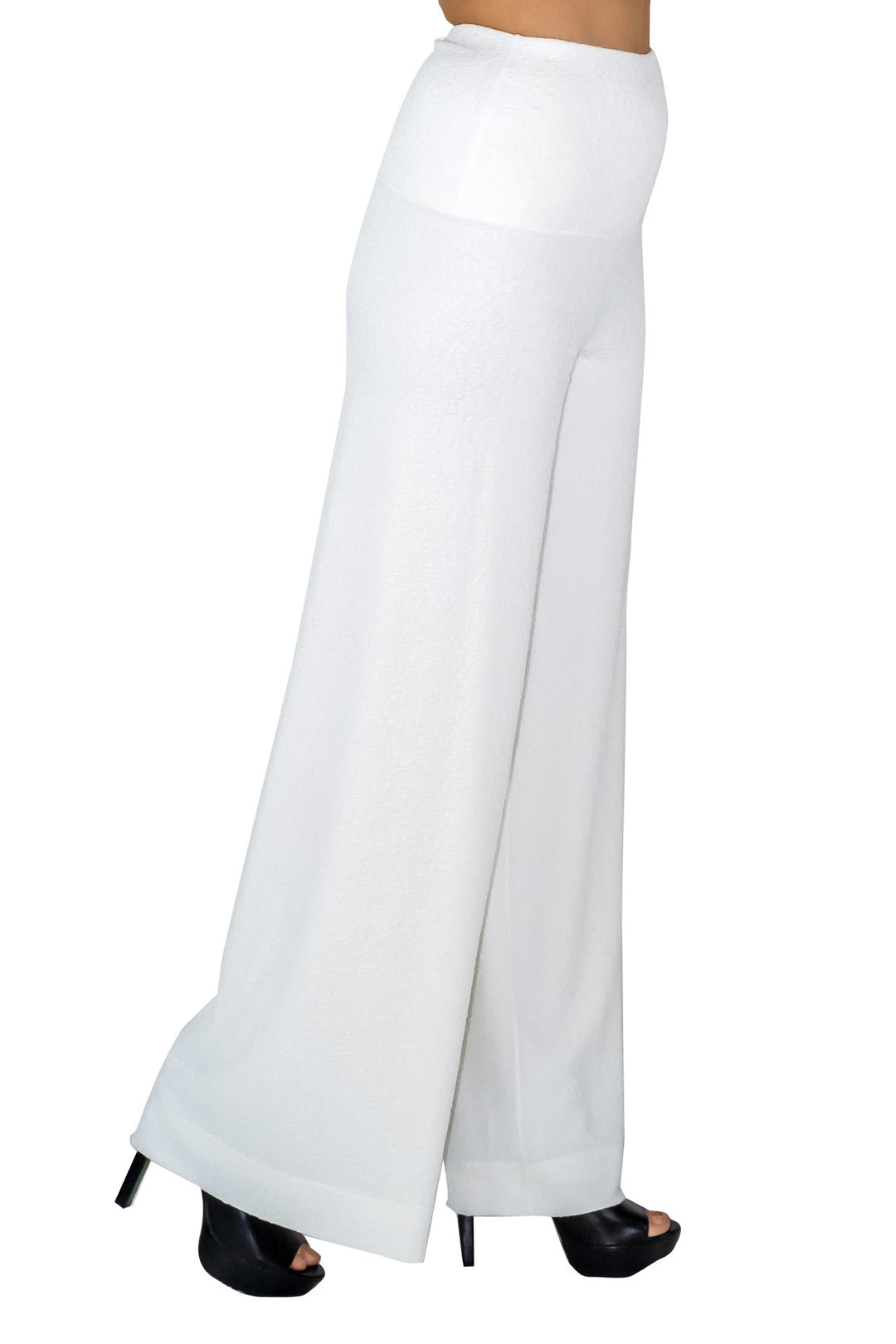 High Waist Double Layered High Fashion Pants