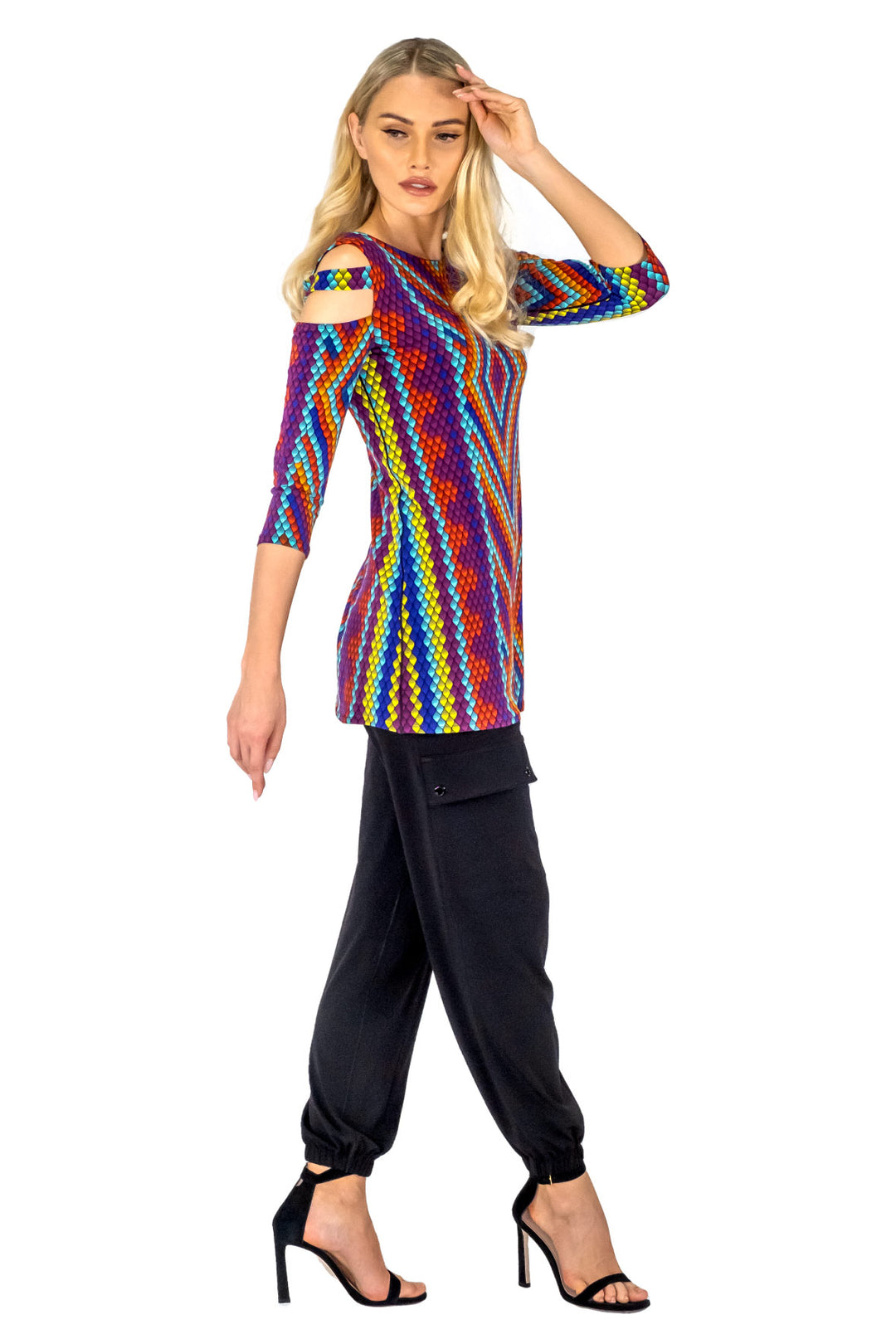 Side Pockets WB with Eyelets and String Pants