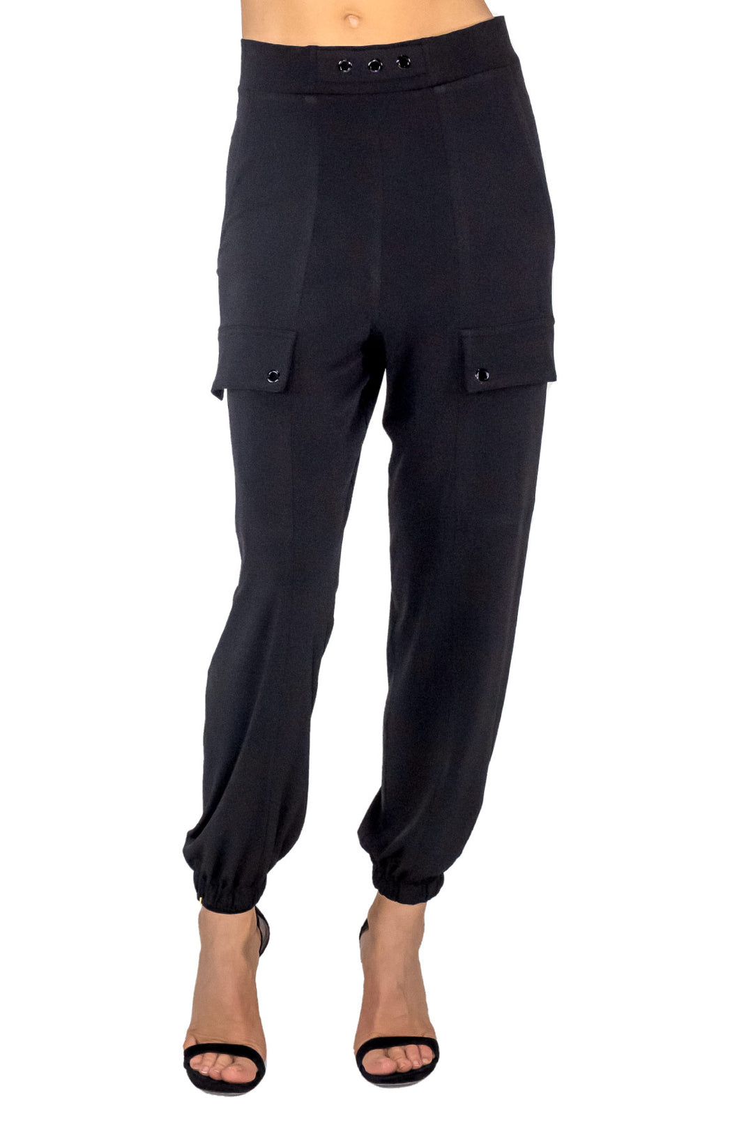 Side Pockets WB with Eyelets and String Pants