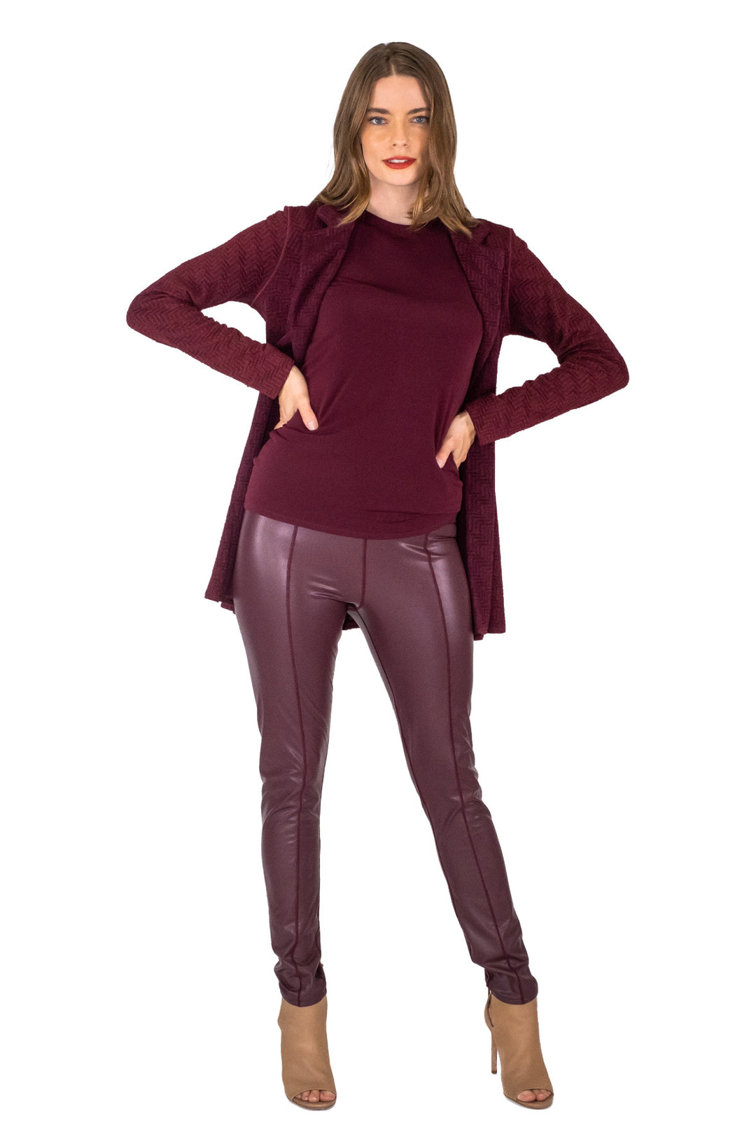 O.Lock Stitch Down Lined Leggings