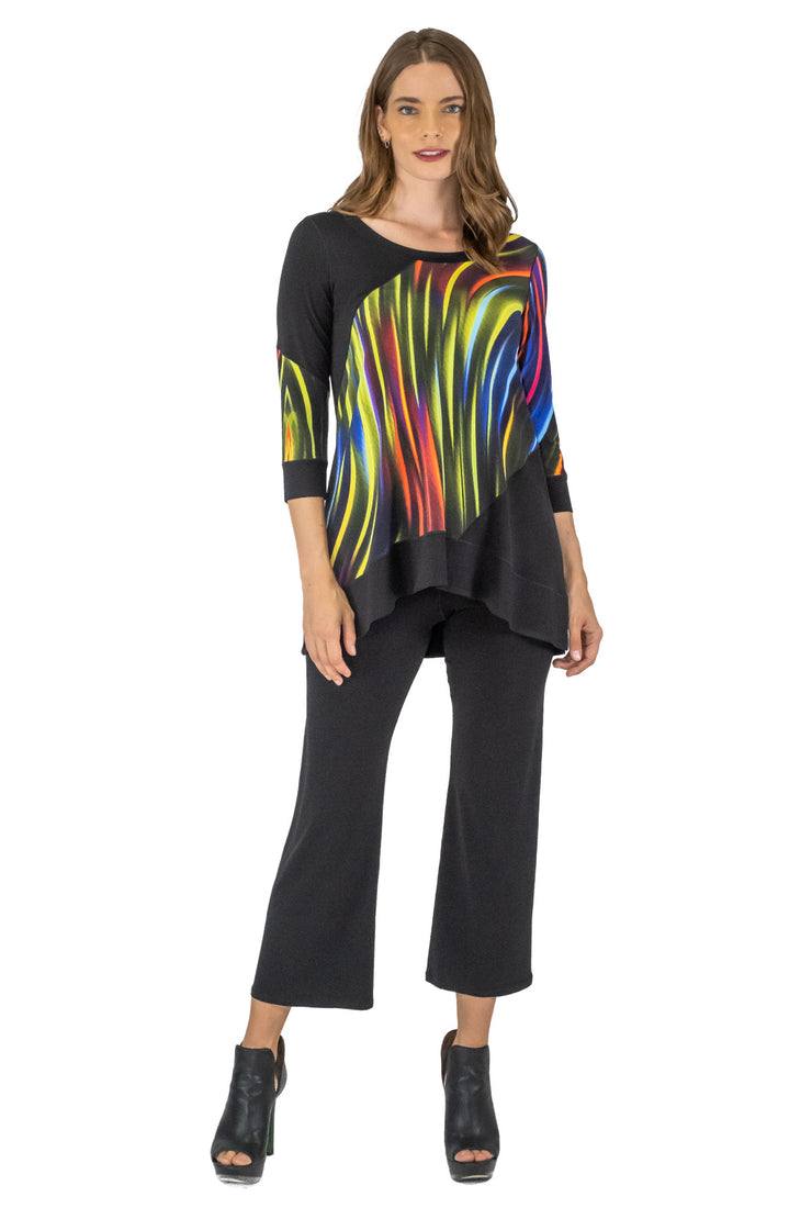 Diagonal Insert Tunic