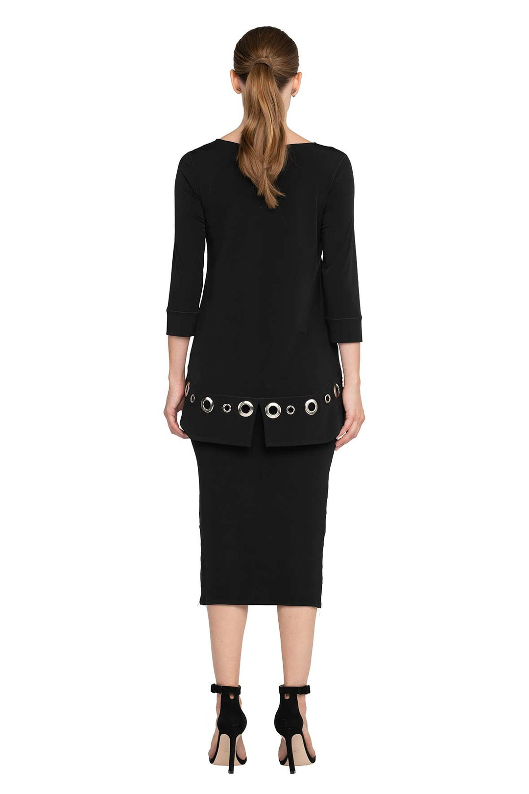 Angle BK Bottom Grommet Tunic