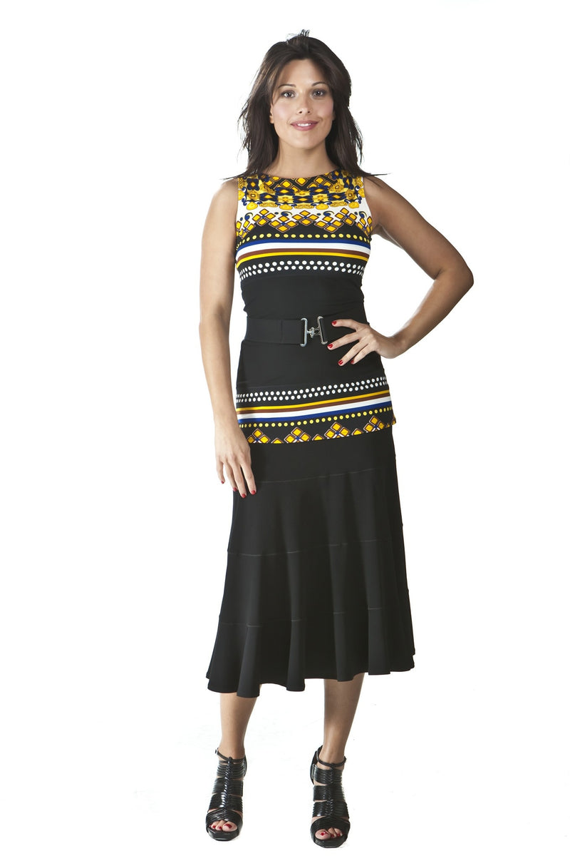 Boot 5 Panel Tier Skirt – EvaVarro