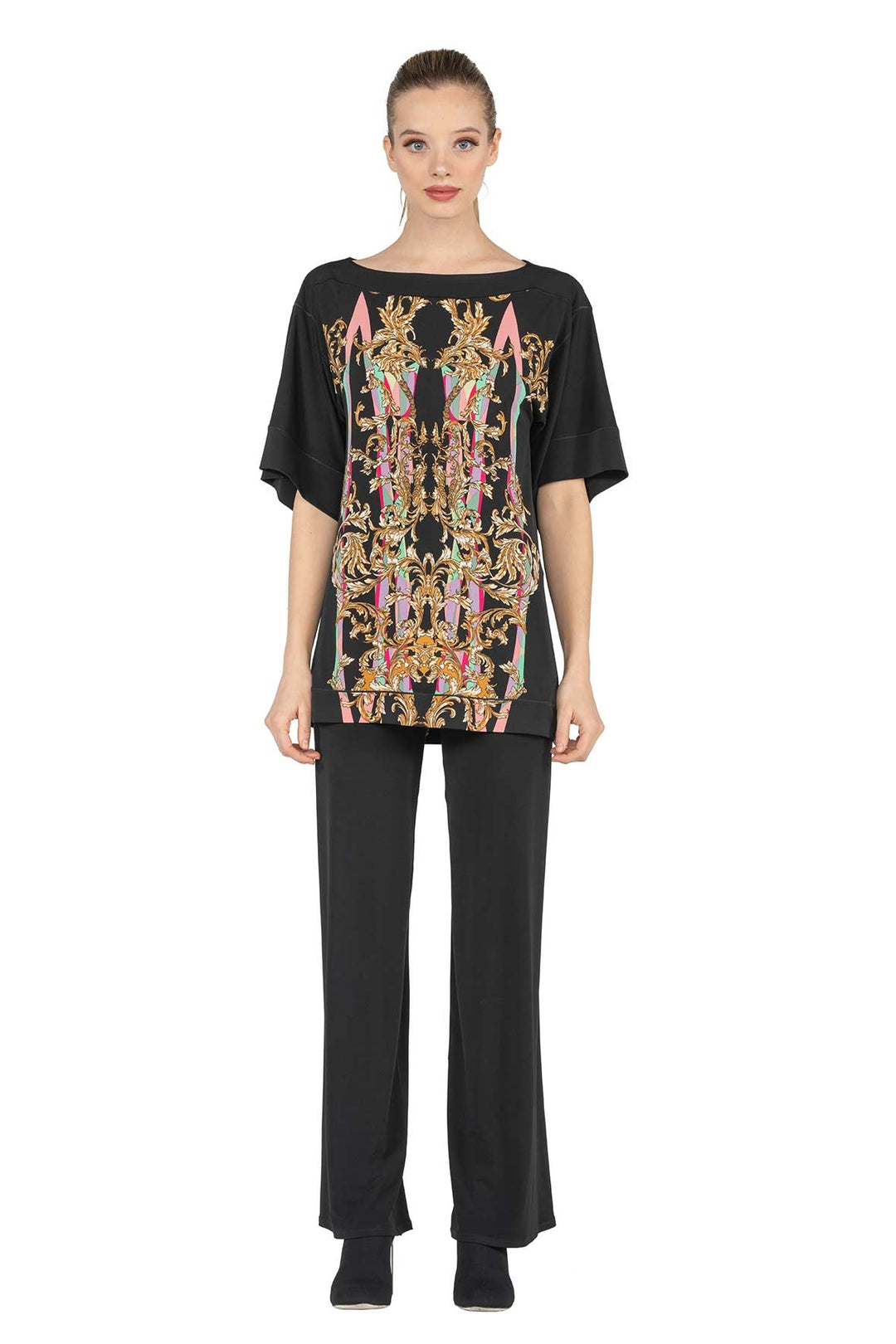 Border Block Tunic
