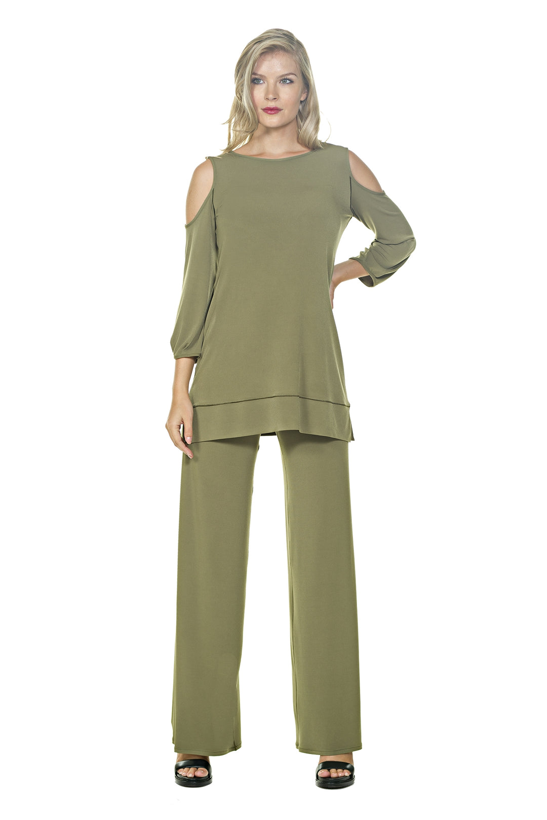 Cool Shoulder Swing Tunic