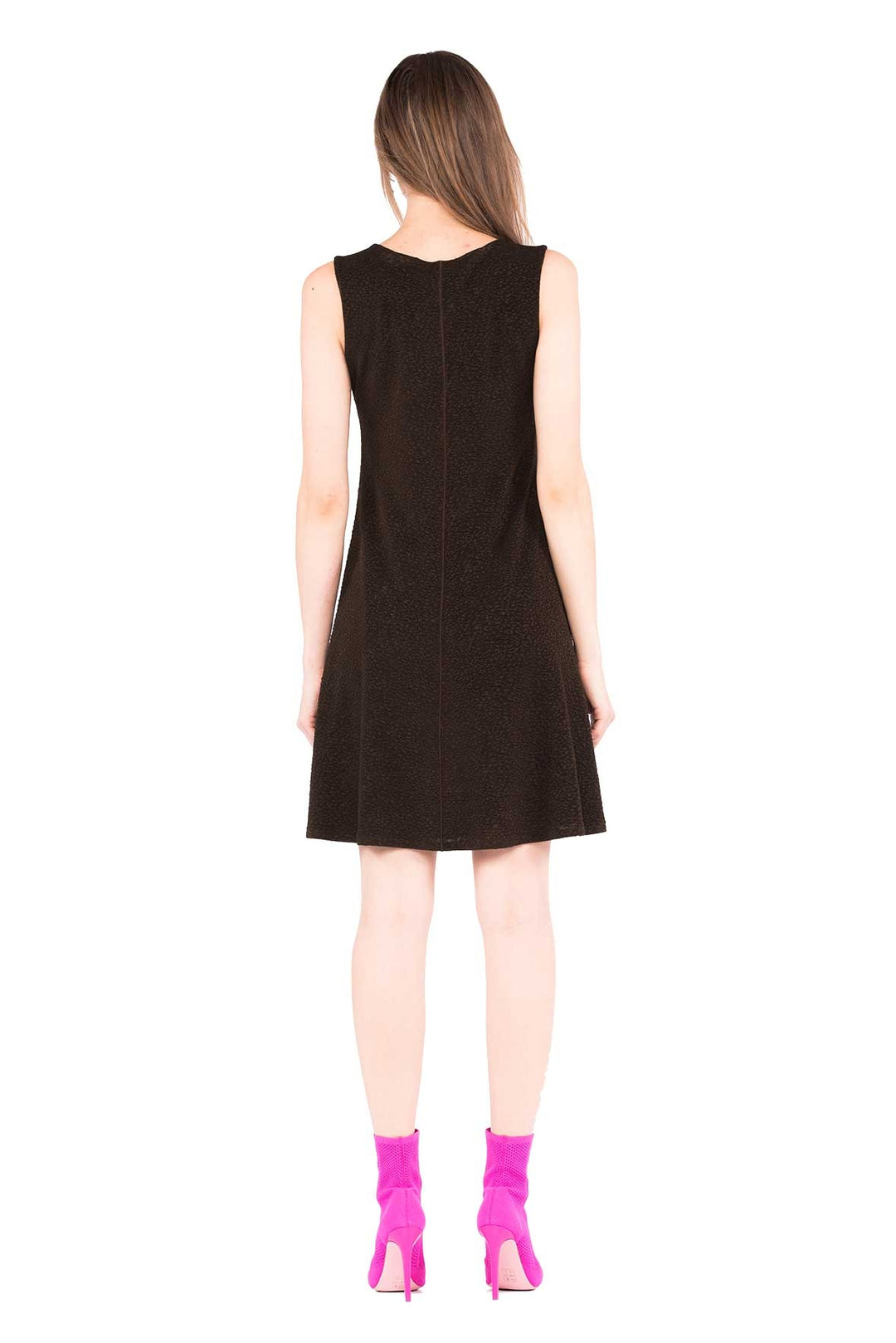 Cut In A Line Dress