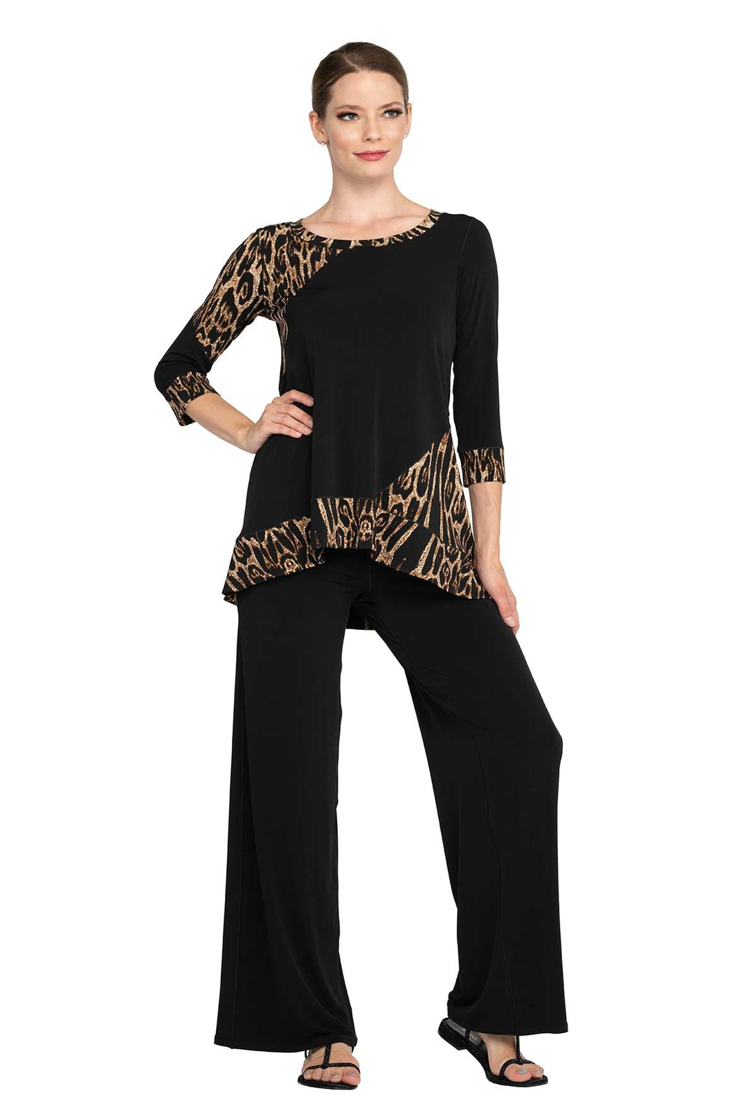 Diagonal Insert Tunic