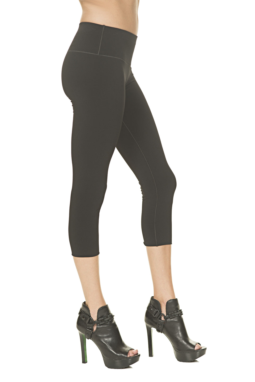 Double Layered Cropped Legging