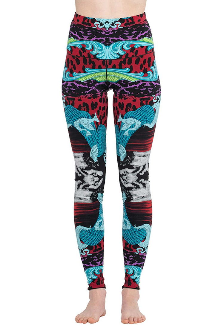 High Waist DBL Layered Yoga Pants