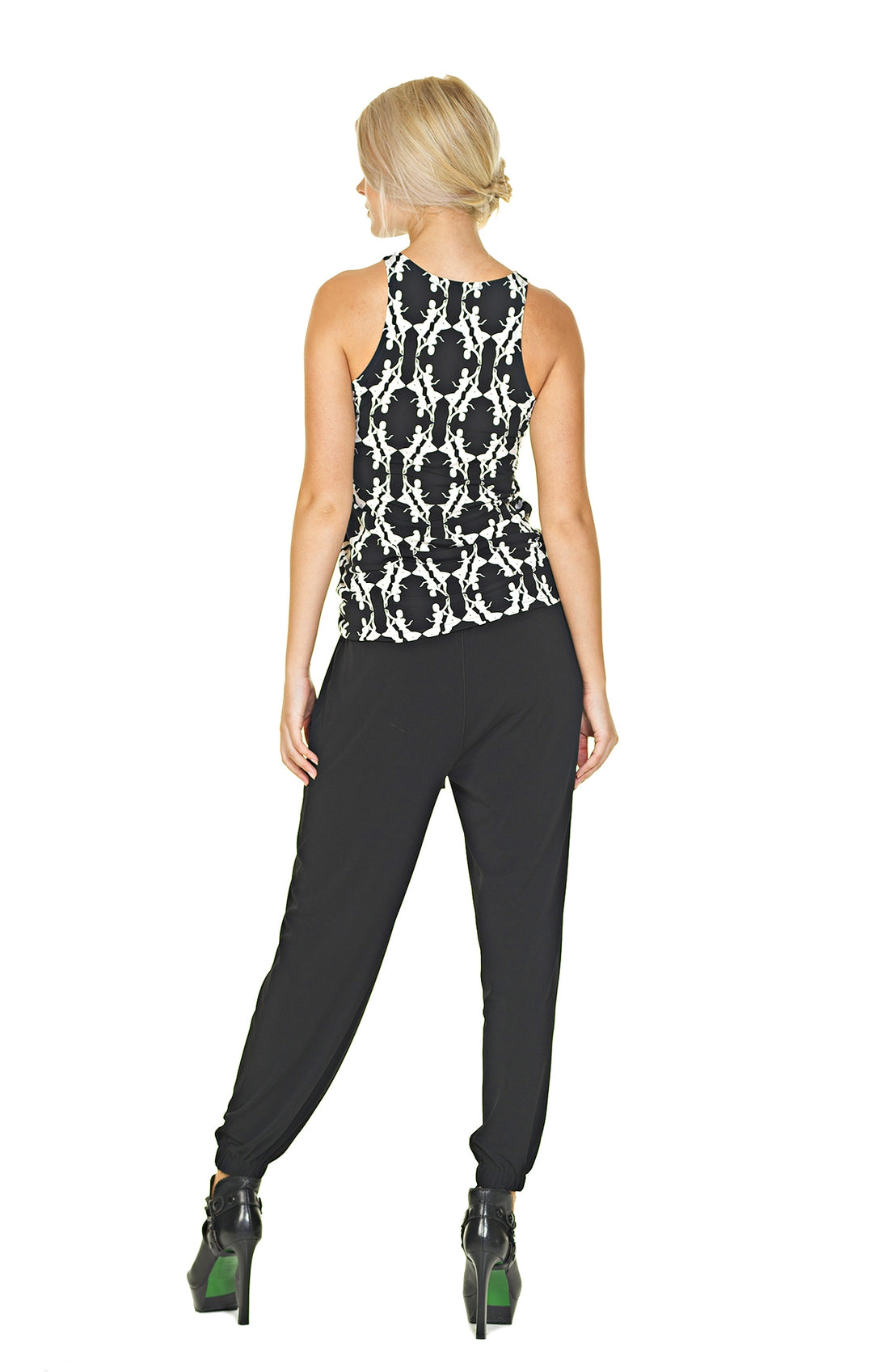 Pocket Tie Front Jogger Pants