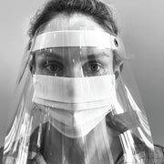 Ultimate Protection: Face Shield + 5 Face Masks