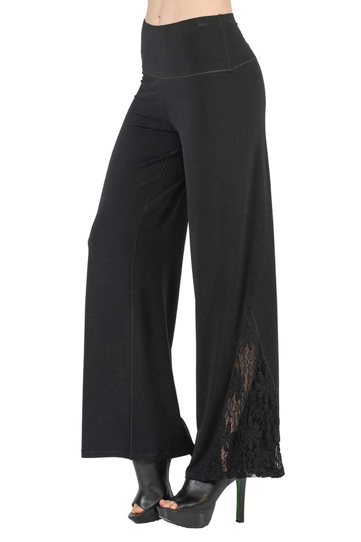 Side Lace Inserts Pants