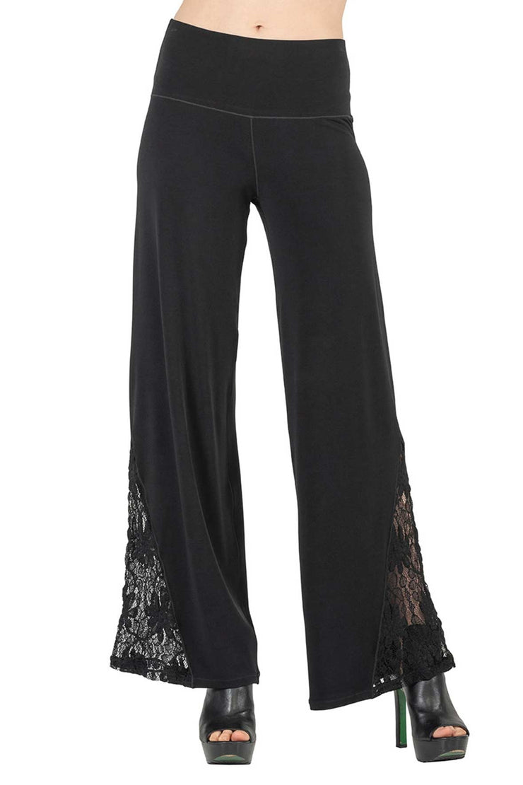Side Lace Inserts Pants