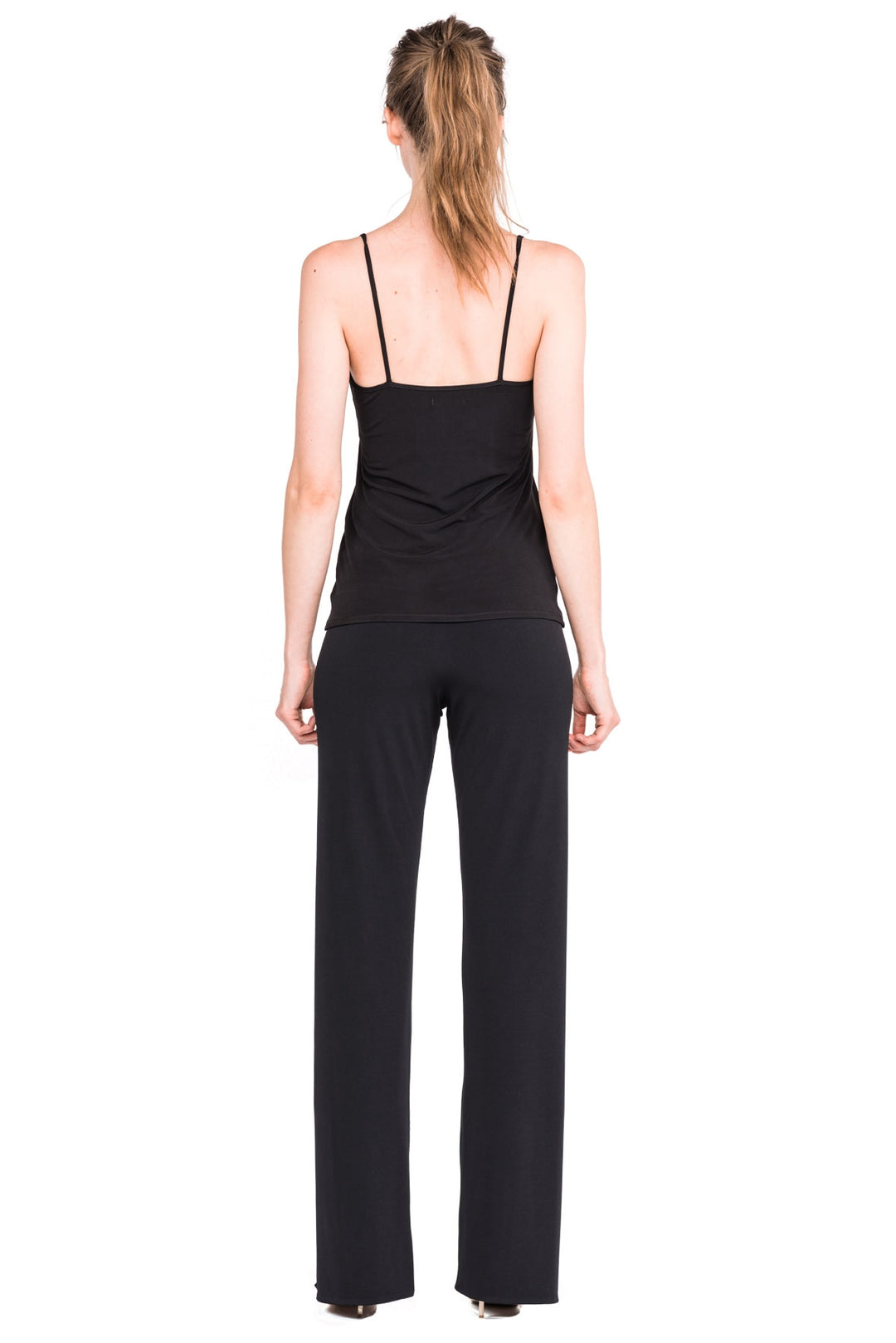 Front Slit DBL Layered Long Pants – EvaVarro