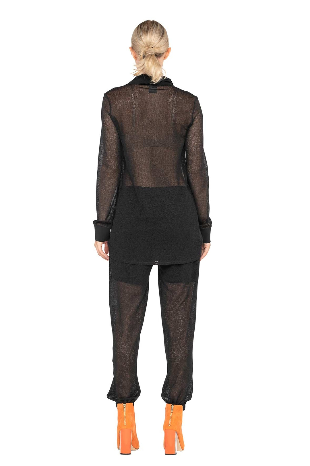 L/SL Hi Low Snap Tunic