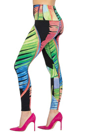 High Waist DBL Layered Leggings