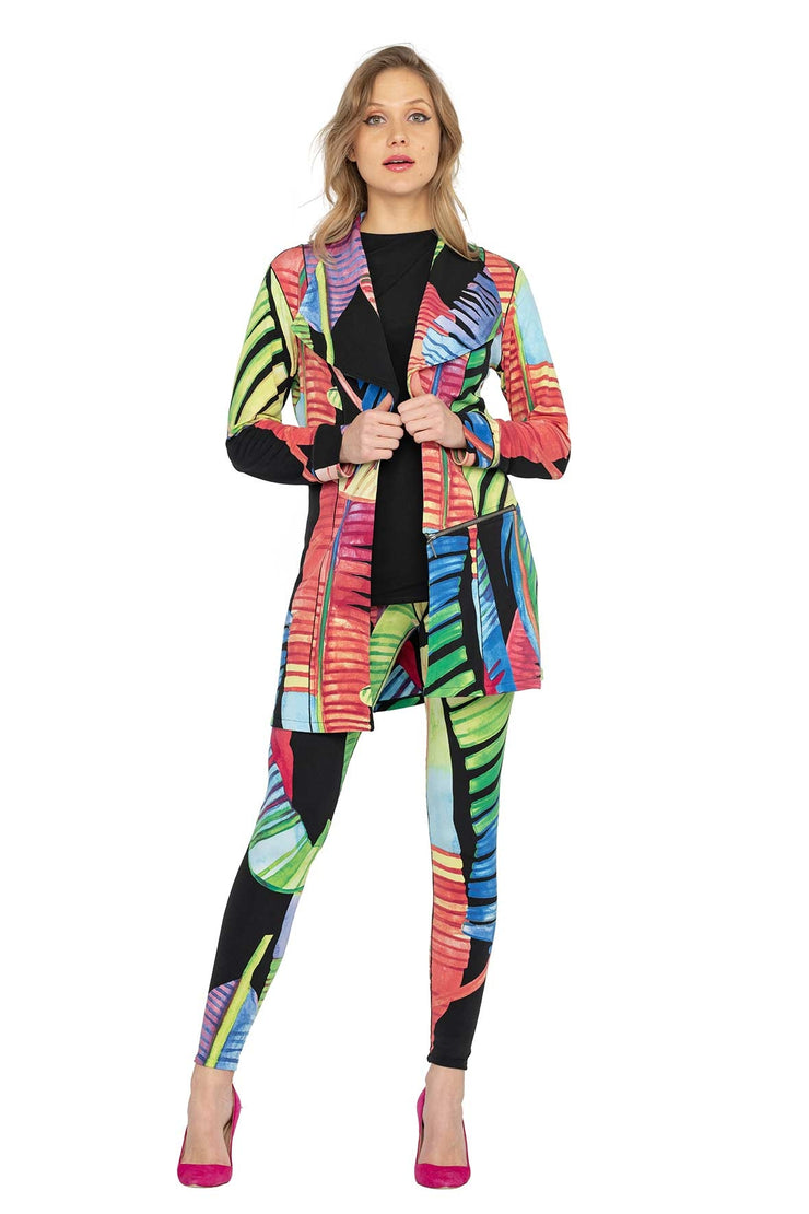 High Waist DBL Layered Leggings