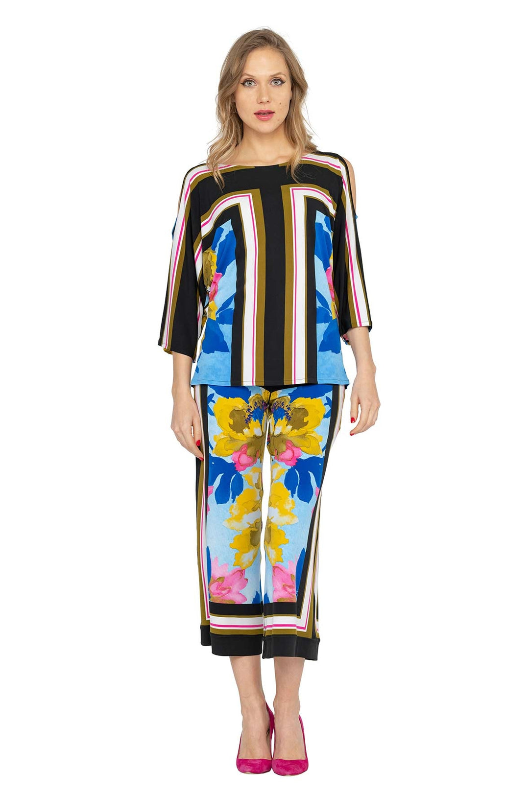 Kimono SLV Cold Shoulder Easy Top