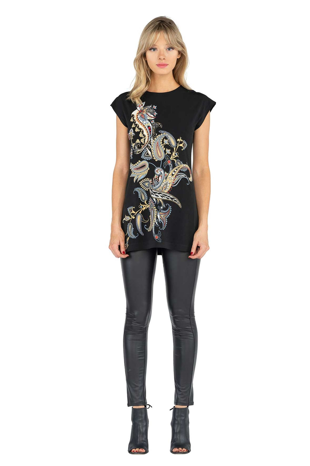 Mandarin Tunic No Collar