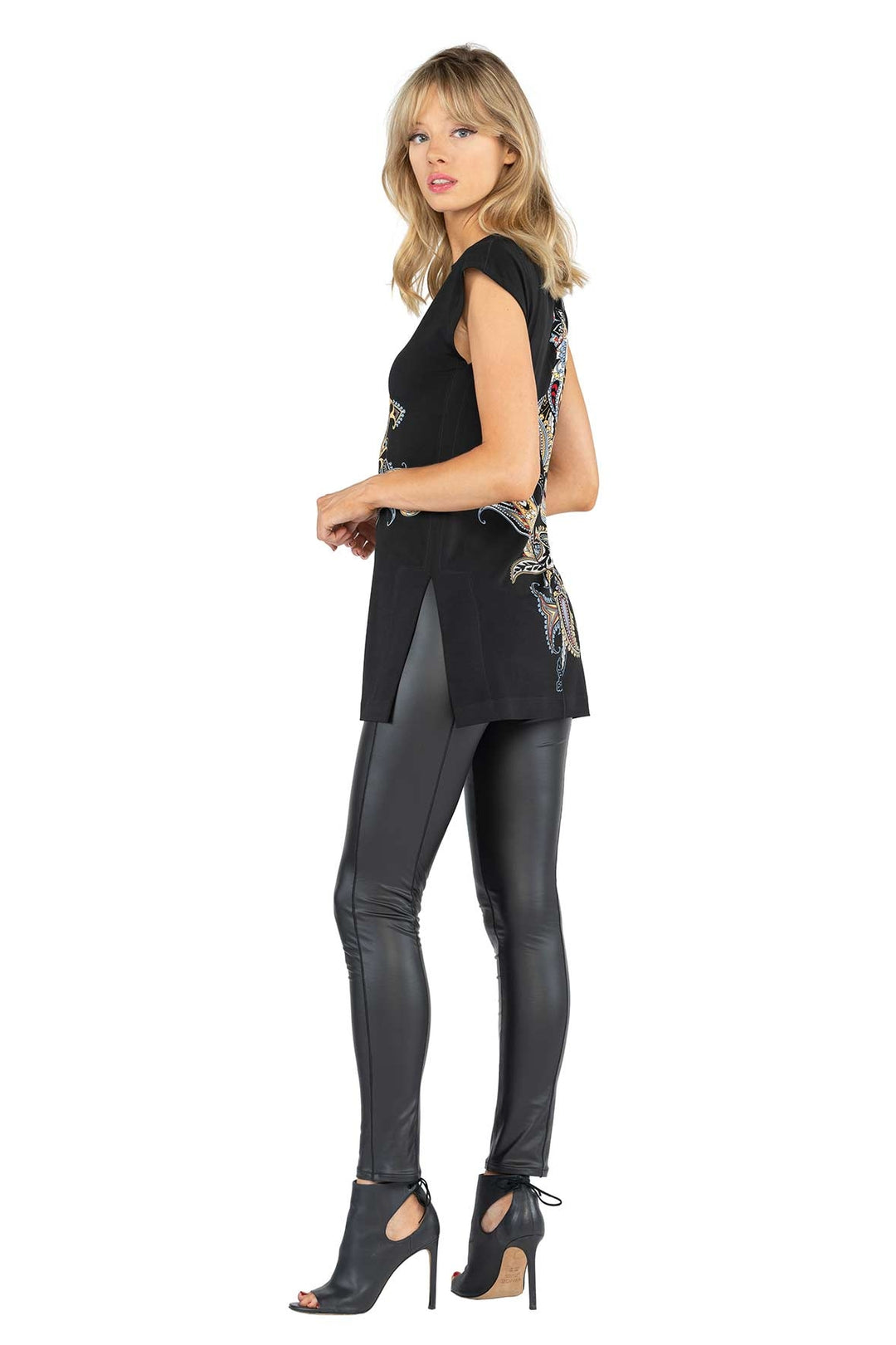 Mandarin Tunic No Collar