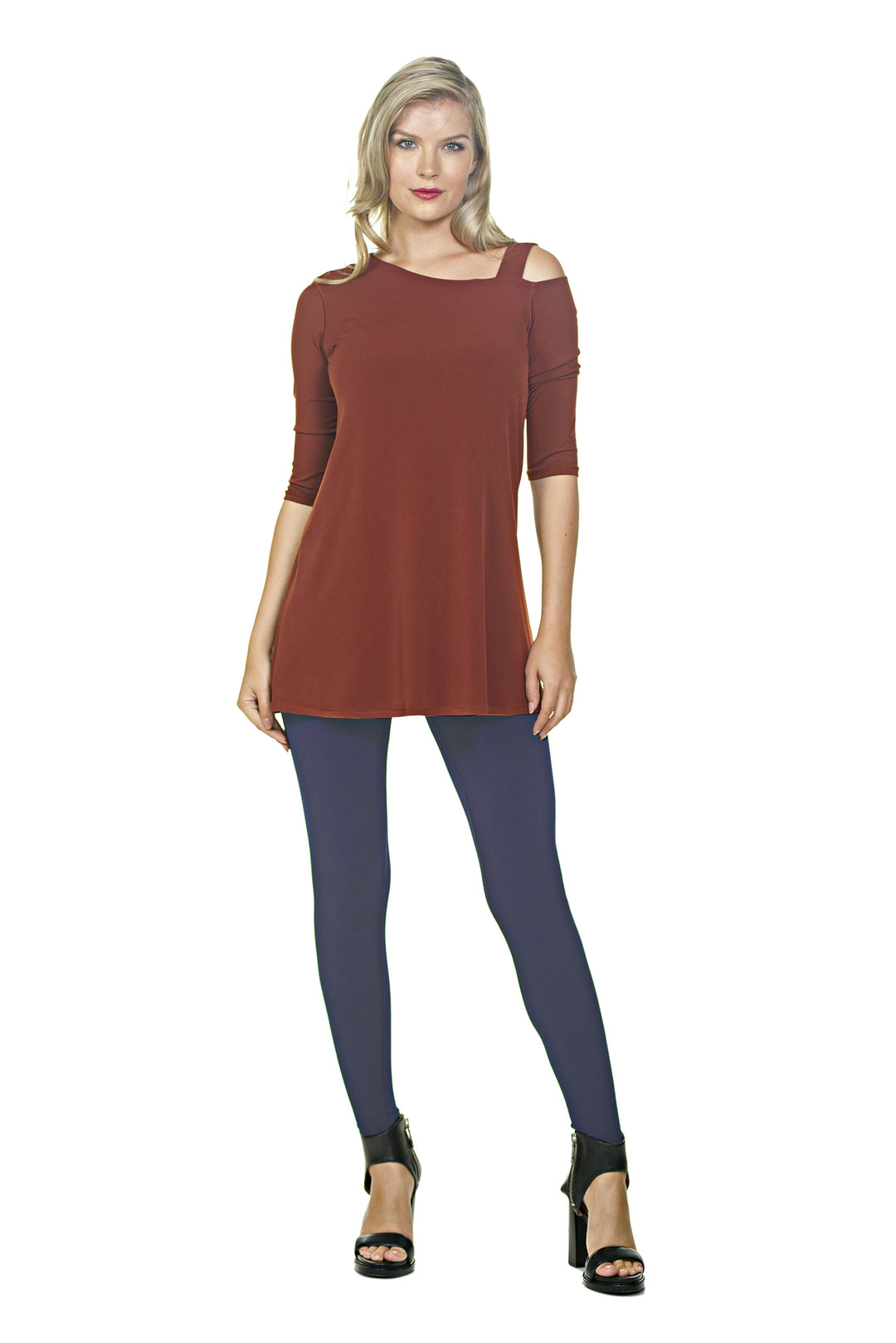 One Shoulder Flared Tunic