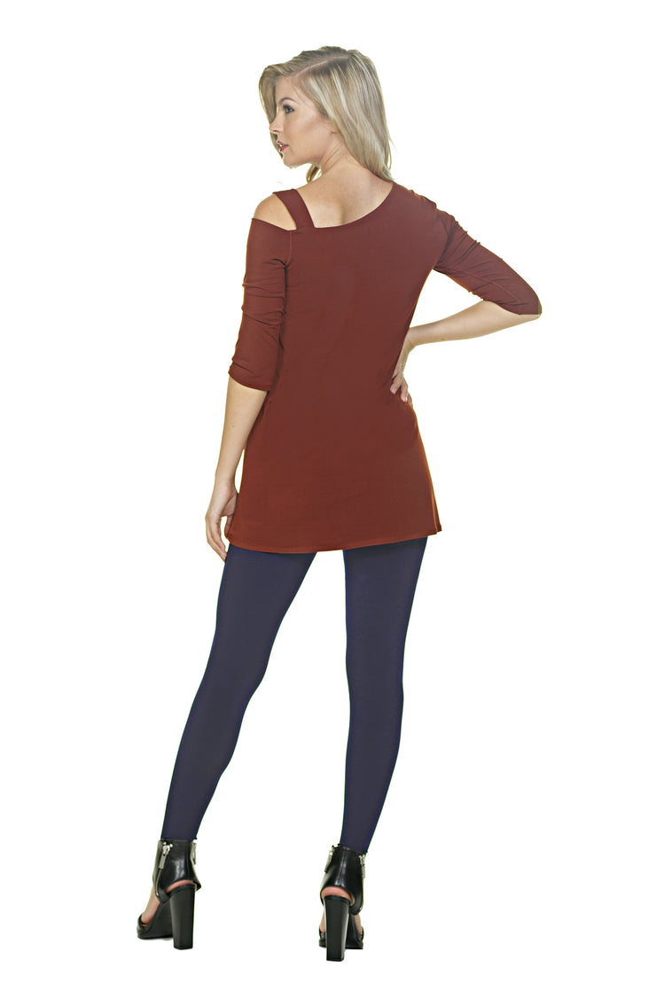 One Shoulder Flared Tunic
