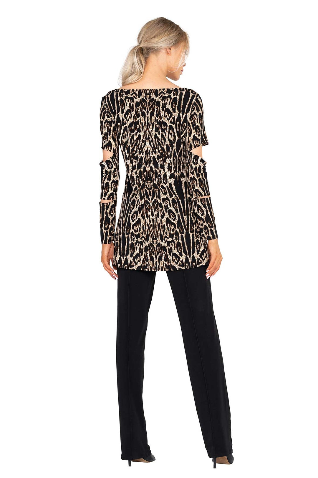 Part Split Sleeves Tunic