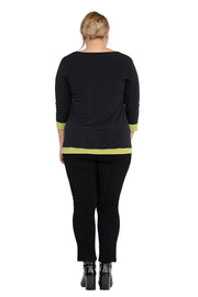Plus Size Front Slits Top