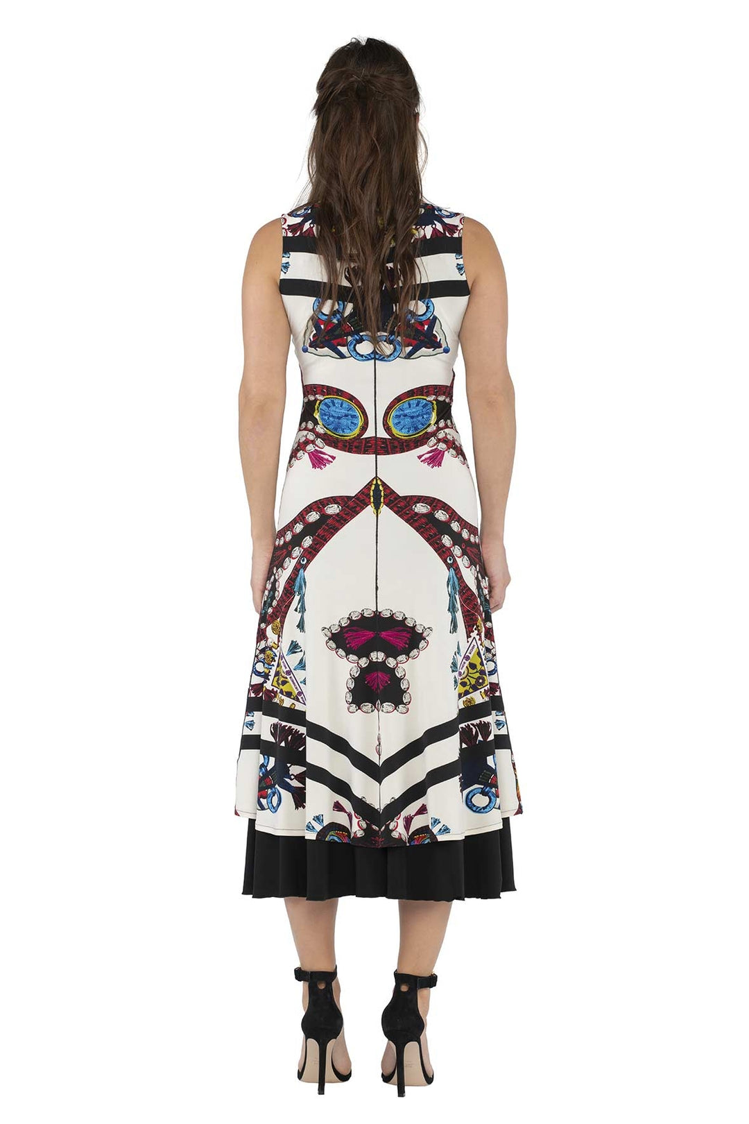 Turnover Fit and Flare Dress