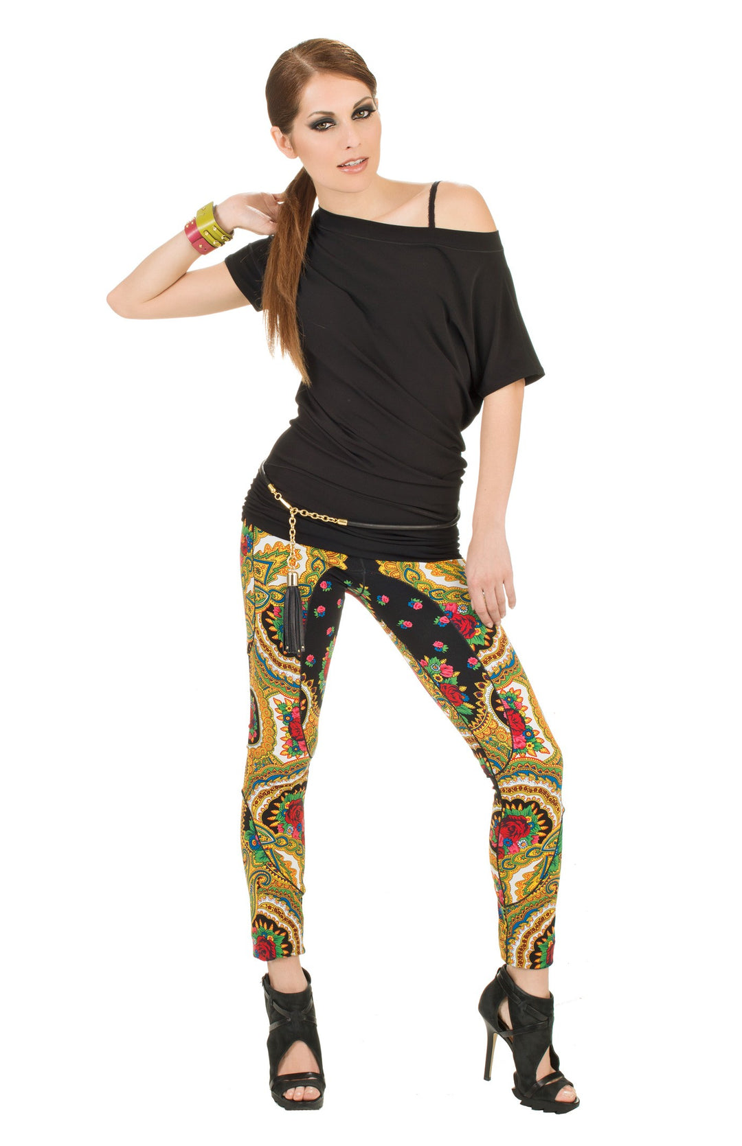Short Sleeves Loose/Ruched Tunic