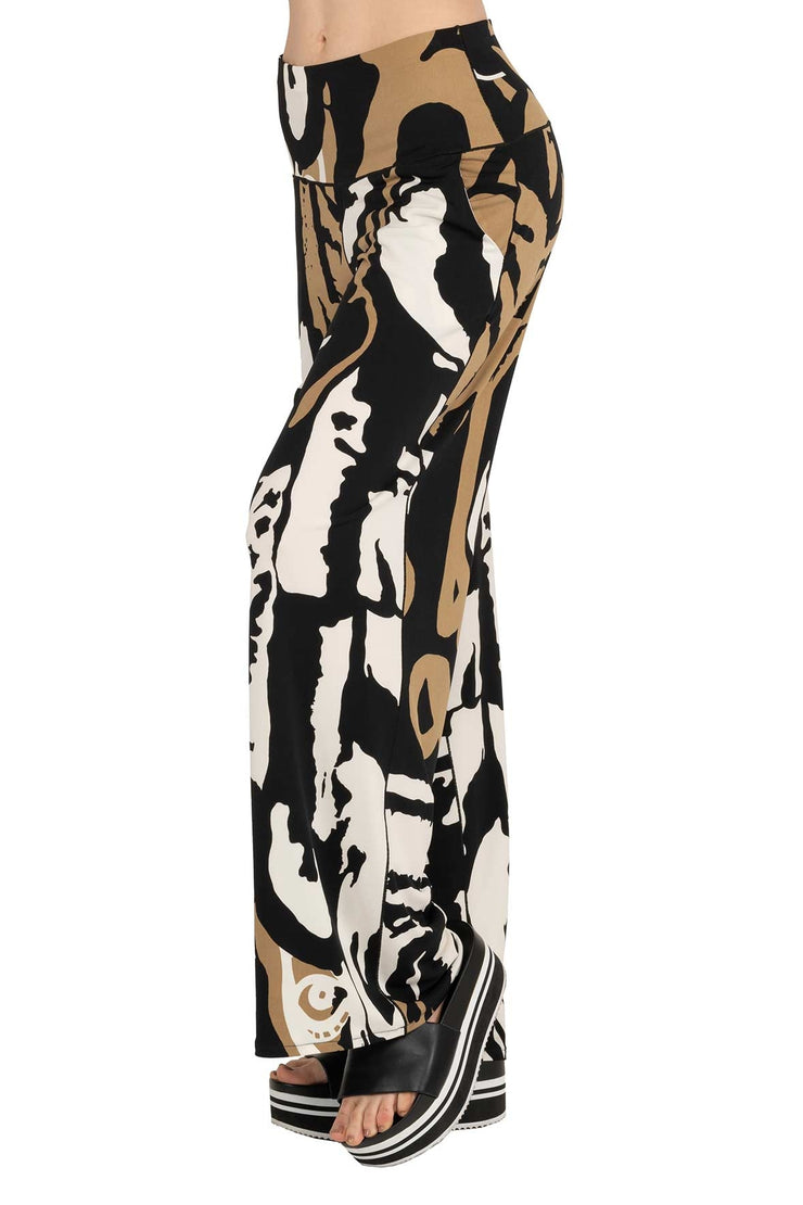 Side Seam Pocket Palazzo Pants