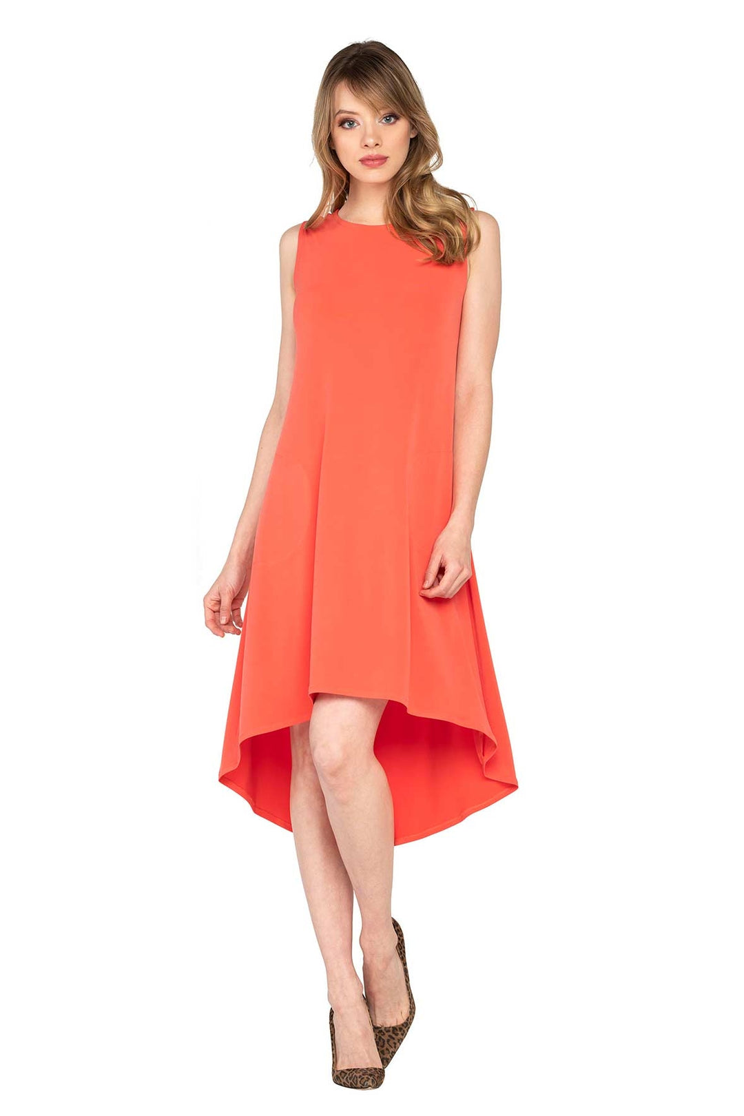Single Layered A Line S/L Pocket Dress