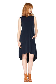 Single Layered A Line S/L Pocket Dress