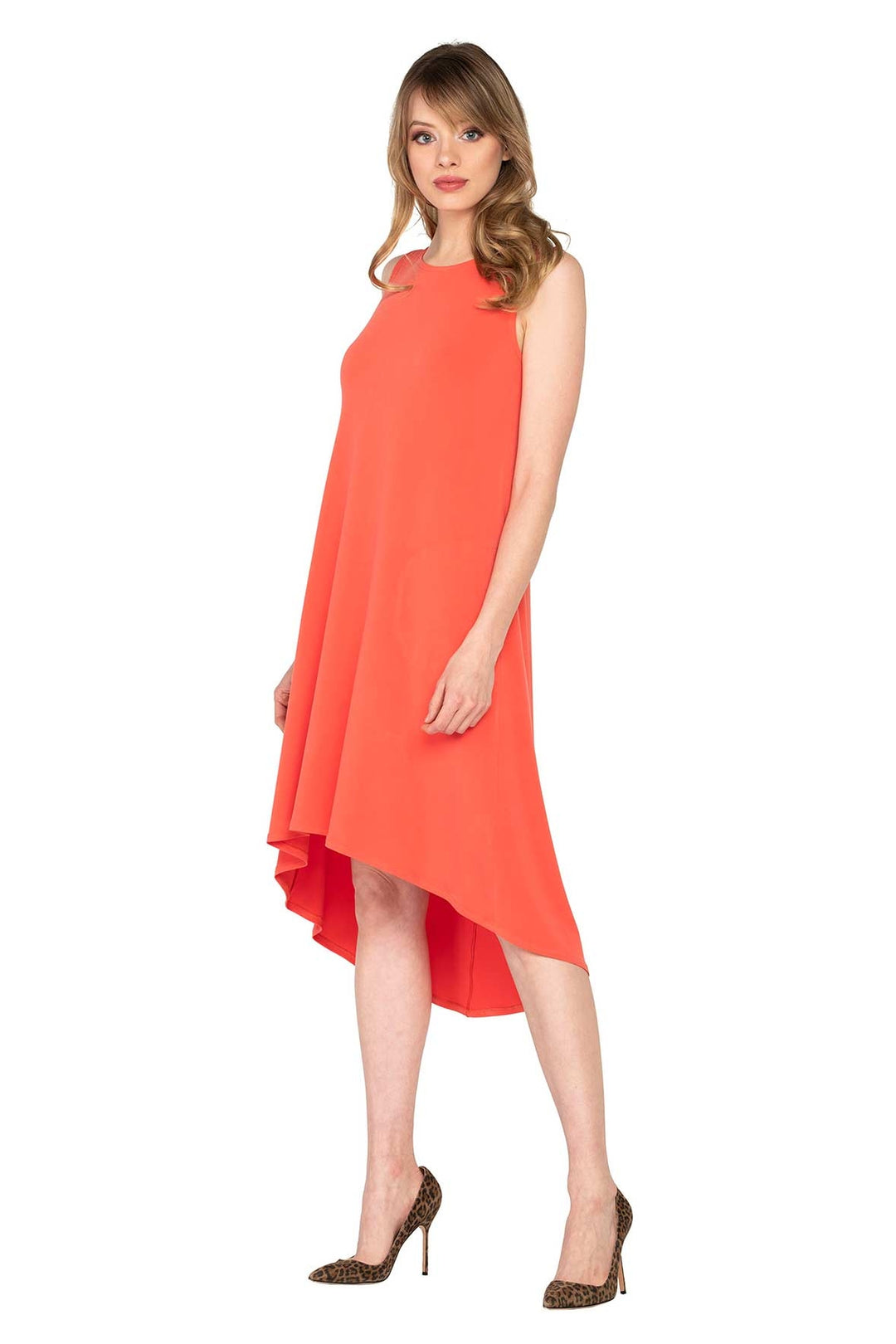 Single Layered A Line S/L Pocket Dress