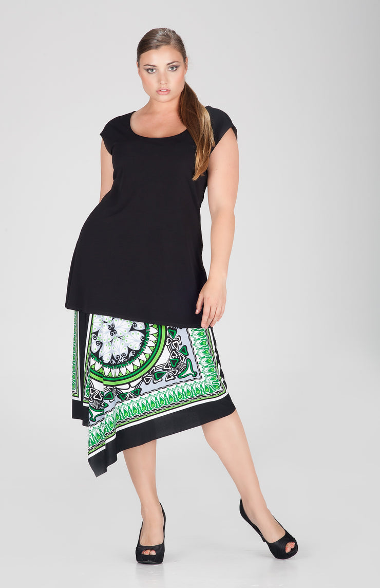Sleeveless Double Ballet Tunic