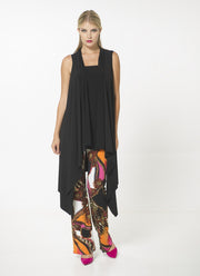Sleeveless Long Vest