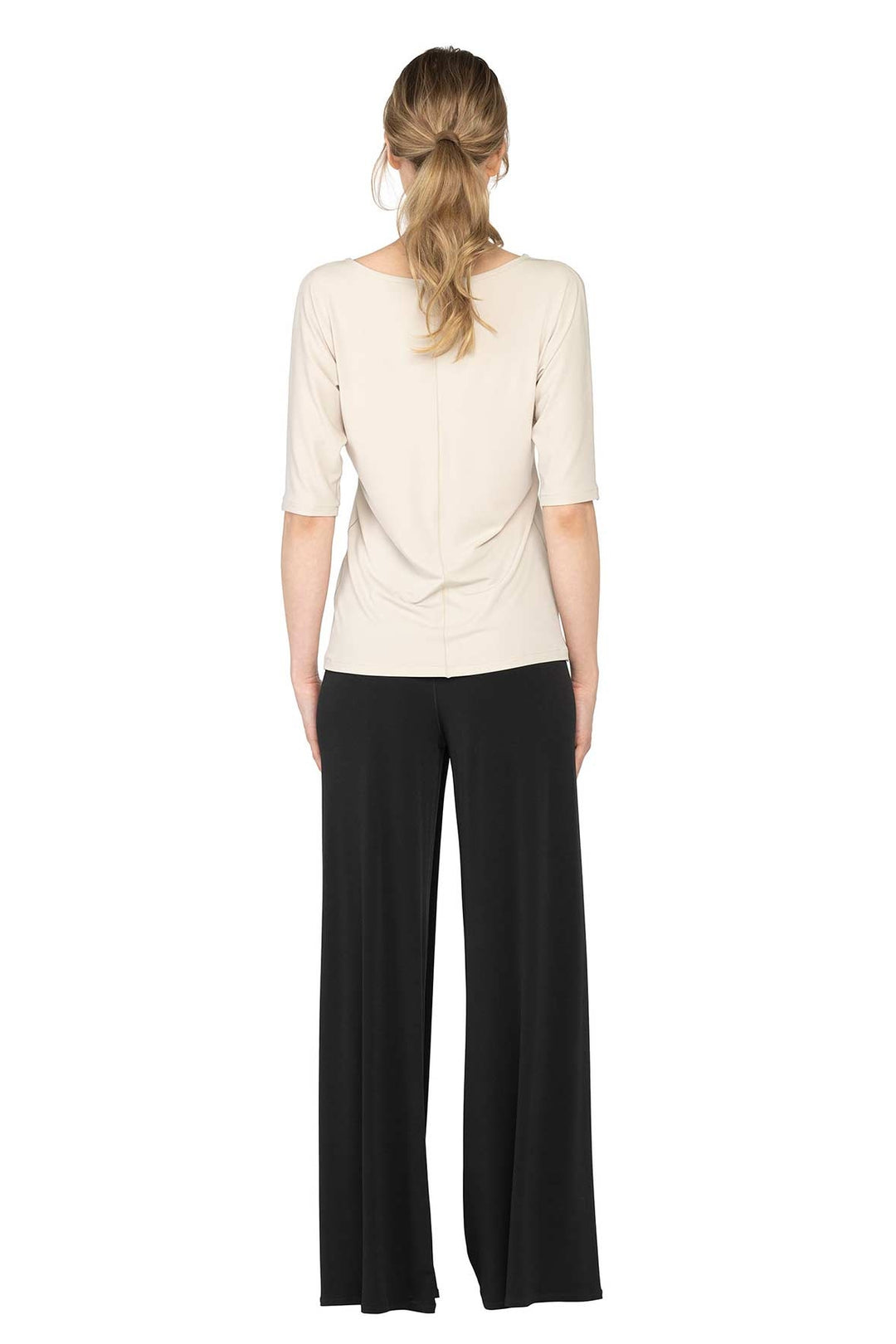 Solid Dolman SLV Forgiving Tunic