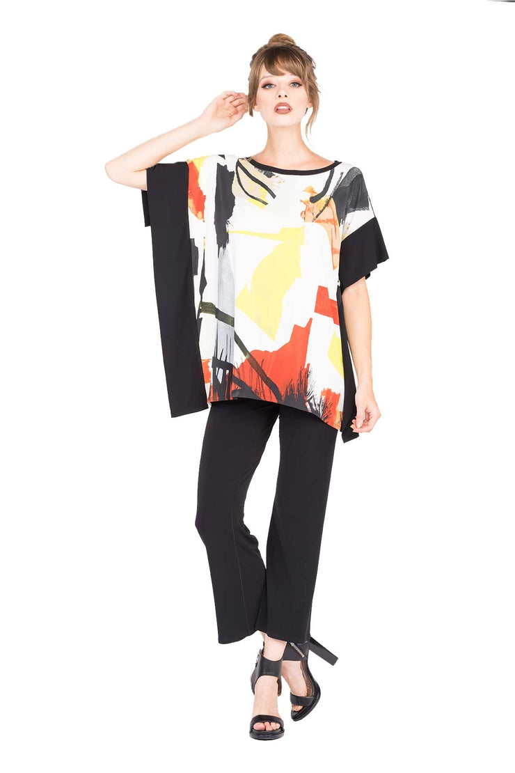 Square Banded Tunic