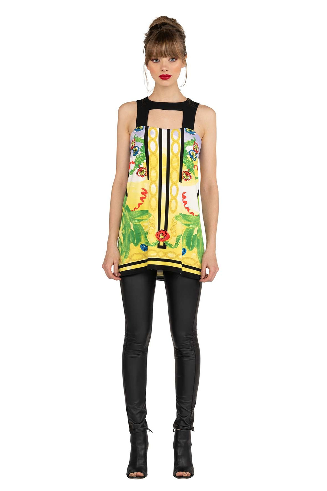 Square Halter Tunic
